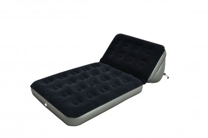 Air Bed with Adjustable Back Rest